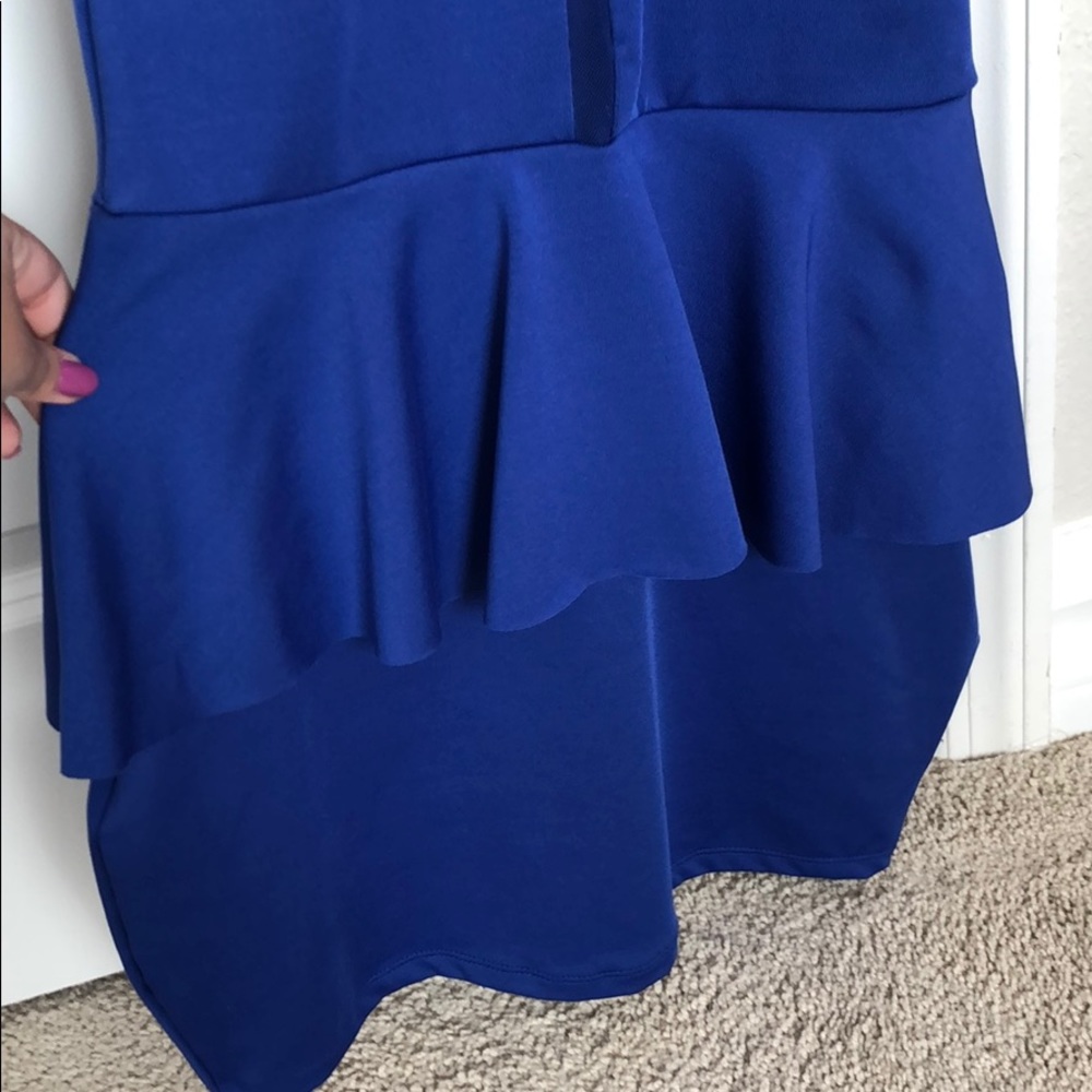 👗💙 Blue party mini dress - Picture 5 of 5